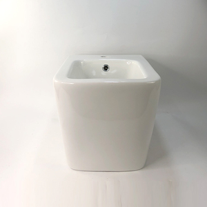 Europe salle de bains en céramique de forme carrée mural <span class=keywords><strong>suspendu</strong></span> wc <span class=keywords><strong>bidet</strong></span> - Product Image 3