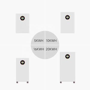 Système de stockage d'énergie solaire domestique hybride 48V/51.2V avec batterie LiFePO4, communication CAN et BMS intelligent, capacité 10-20kWh - Product Image 3