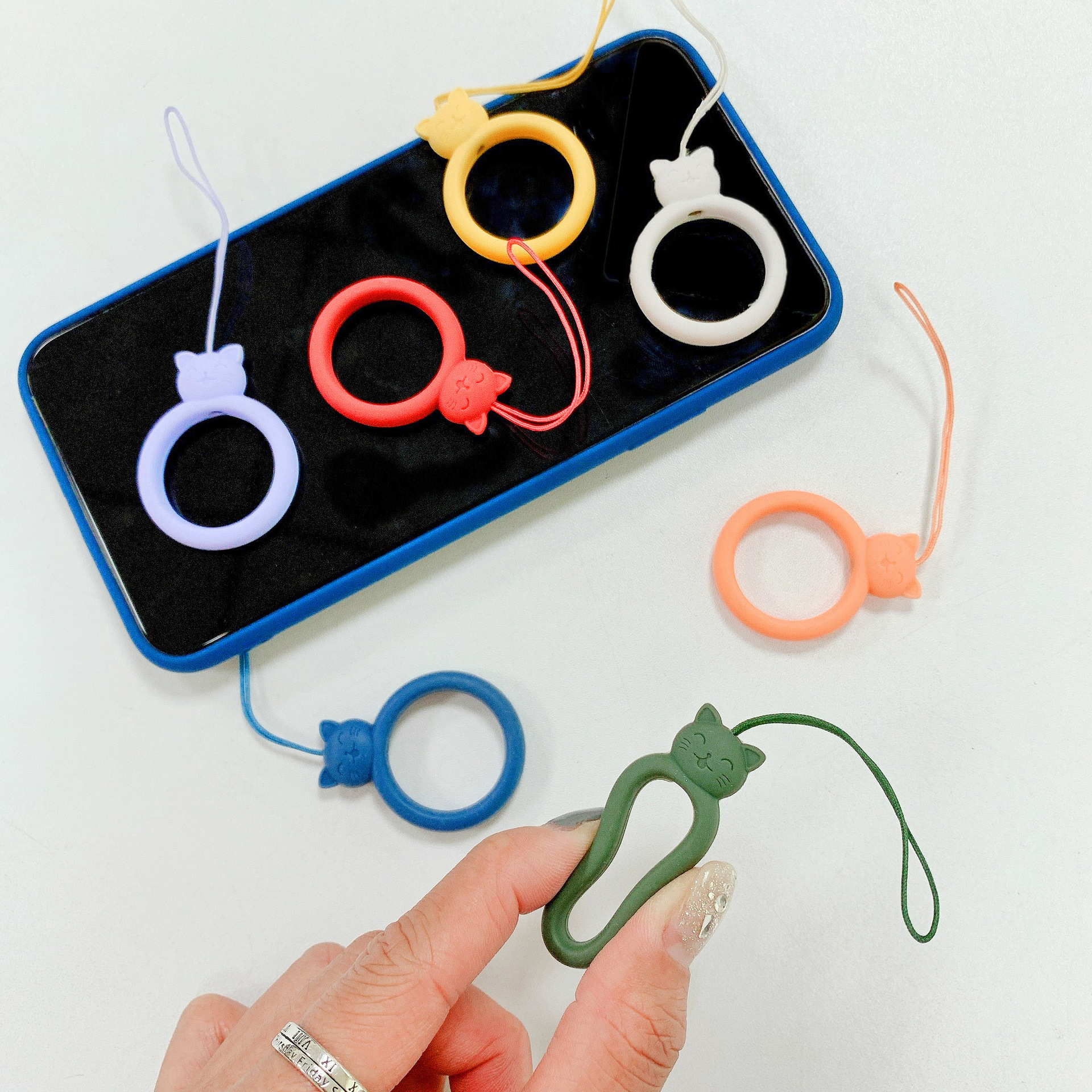 Professional Grade Small Items Convenient Woven Lanyard Nice Soft Nylon Strap Apple AirPods Pro 2 Strap Image 3