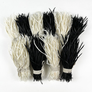 Plumas de Ganso Blancas Blanqueadas y Lavadas de Primera Calidad, de 6-9 Pulgadas, Teñidas, Materiales para Atado de Moscas para Pesca con Mosca, Ninfas y Streamers - Product Image 1