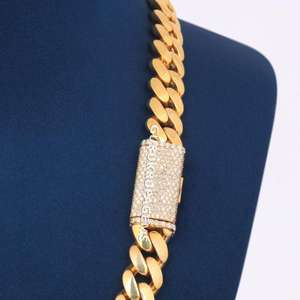 Collar de Diamantes Cultivados, Cadena de Plata de Ley 925, Diamantes Creados en Laboratorio, Joyería de Lujo para Regalo de Boda, Venta al por Mayor y Menor - Product Image 4