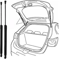 Amortiguadores de Gas para Puerta Trasera, Soportes de Elevación para Volkswagen Golf Jetta