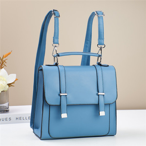 2026 Vintage Small <b>Backpack</b> Shoulder Bag Women Soft Pu Leather Crossbody Bag Multifunction Casual <b>Lady</b> Handbag - Product Image 3