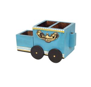 High Quality Wood Car Shape Cutlery Holder in Best Price For Restaurant Home Hotel Parties - Product Image 4