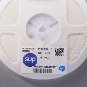 Factory Direct RR3216 1206L6980FT 1206 3216 Resistors Chip Resistors SMD Resistors 698ohm 1% 1/4W Thick Film Resistor - Product Image 1