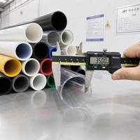 Tubería de Plástico Extruido de Precisión, 10-200 mm de Diámetro Exterior, Pared Delgada, PC, ABS, PP, PVC, PE, Nylon, Tubo Rígido, Longitud Personalizada, Funda Protectora
