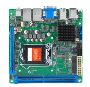 เมนบอร์ด Mini-ITX สำหรับงานอุตสาหกรรมที่มีพอร์ต I/O ที่หลากหลายชิปเซ็ต H310 8/9th - Product Image 1