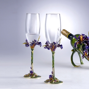 RORO Set di 2 Flûte da <span class=keywords><strong>Champagne</strong></span> in Cristallo all'Ingrosso <span class=keywords><strong>per</strong></span> Cene Eleganti, Matrimoni, Festival e Riunioni - Product Image 1