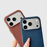 Nouvelle Coque de Téléphone TechWoven pour iPhone 14 15 16 17 Pro Max 17Air, Magnétique Puissant + Chargement Sans Fil Animé, Coque Funda TPS030