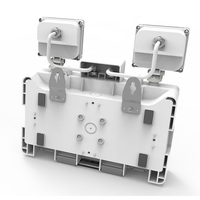 Lampe d'urgence à double tête automatique de haute qualité IP65, rechargeable, pour bureau et sortie de secours