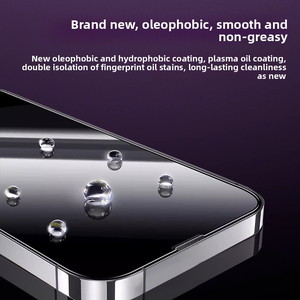 กล่องมายากลติดตั้งง่ายชุดติดตั้งอุปกรณ์ป้องกันหน้าจอ HD ปราศจากฝุ่นกระจกนิรภัยสำหรับ IPhone17รุ่น16 15 <span class=keywords><strong>PRO</strong></span> <span class=keywords><strong>MAX</strong></span> - Product Image 2