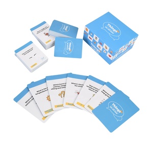 Tarjetas de Preguntas Personalizadas para Iniciar Conversaciones, Impresas en Papel, para Formación de Equipos e Interacción Social, <span class=keywords><strong>Juego</strong></span> de Conversación - Product Image 1