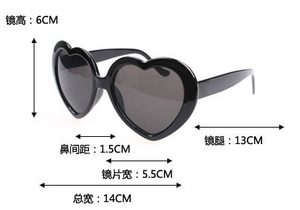 2020 el más nuevo estilo caliente <span class=keywords><strong>venta</strong></span> lentes especiales <span class=keywords><strong>en</strong></span> forma de corazón efecto difracción de gafas - Product Image 2