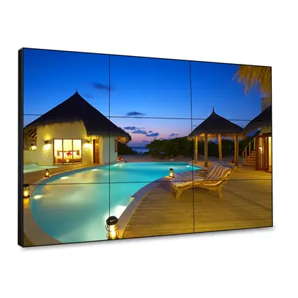 Weier 43 49 55 Inch LCD Video Wall Screen Advertising Screen Display 4K Panel Video Wall