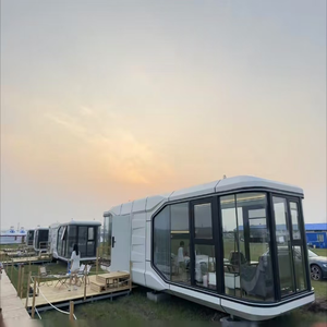 Chambre d'hôtel capsule mobile imperméable pour <span class=keywords><strong>camping</strong></span>, maison préfabriquée en conteneur pour usage en villa ou chambre à coucher - Product Image 6