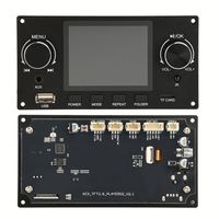 Amplificateur TFT 2,8 pouces, DC 4,5-5,0V 5W, carte décodeur MP3, autoradio, module radio FM USB TF, lecteur MP3, écran couleur