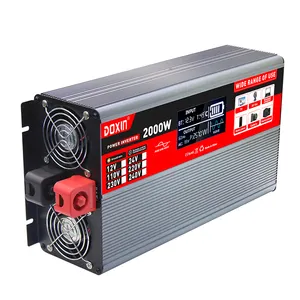 Inversor de onda sinusoidal pura para el mercado de Japón, buena calidad, 12v, 220v, 3000w, 2000W, 1000W