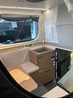Tente de toit pour pick-up double cabine 4x4, mini-caravane légère en aluminium, auvent pour Hilux, GWM Pao, Ford Ranger Raptor, 2-3 personnes, moderne