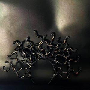 Halloween Medusa serpiente Cosplay <span class=keywords><strong>diadema</strong></span> para Halloween disfraz fiesta vestir - Product Image 5