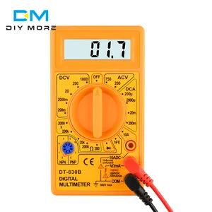 DT830B Mini multimètre numérique universel Instrument électrique portatif multimètre