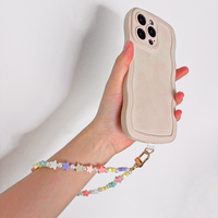 Chaîne de perles acryliques colorées en forme d'étoile de haute qualité, bracelet de poignet, breloque de téléphone, fabrication de bijoux DIY, artisanat pour coques de téléphone portable