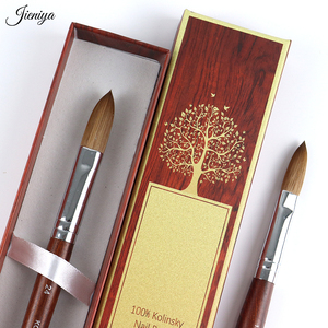 Fabricante profesional <span class=keywords><strong>de</strong></span> cepillos para <span class=keywords><strong>uñas</strong></span> 100% Pure Kolinsky Hair Acrylic Brush Rosewood Handle Acrylic Nail Art Brushes al por mayor - Product Image 6
