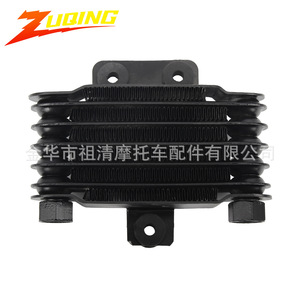 Refroidisseur d'huile de moto Zuqing GY6 M12 noir pour moteur 100cc-250cc, accessoire de refroidissement - Product Image 1