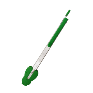 Accessoires de cuisine à succès, pince alimentaire en silicone de Noël avec manche en acier inoxydable, pinces à spaghetti et à pain, adaptées pour le barbecue - Product Image 2