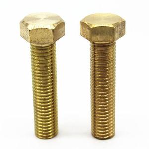 Độ Bền Kéo Cao DIN931 DIN933 Brass Hex Head Bolt - Product Image 2