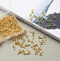 Vis à œil en acier inoxydable sur mesure, mini-œillets, fermoirs filetés pour la fabrication de bijoux DIY
