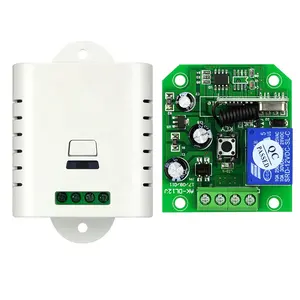 DC 12V 1 Kanal Universal Smart Home Control Niedriger Strom verbrauch Verzögerung Drahtloser Fernbedienung schalter