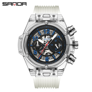 Ultra-Thin <b>Sandblasted</b> Alloy Men's Quartz Watch Waterproof Luxury Daily Wristwatch with Calendar Business Style - Product Image 2