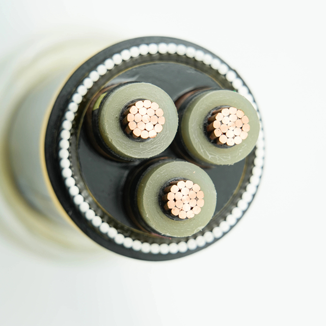 Xlpe Insulated Steel Tape Armored Pvc Sheath 3 Copper Cores Power Cable