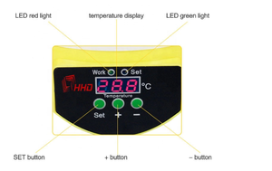 Wonegg Mini Incubateur Portable pour 7 Œufs, Taux d'Éclosion de 98%, Idéal pour Usage Domestique, Machine à Incuber les Poulets à Prix Abordable, En Promotion - Product Image 3