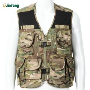 मछली पकड़ने के लिए जिपर बंद सांस के लिए जिपर बंद लुभावनी जलरोधक लड़ाकू वास्टकोट - Product Image 1