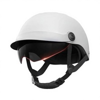 Casque de moto demi-face de haute qualité pour moto tout-terrain, en matériau ABS, réglable, accessoires de sécurité pour la conduite