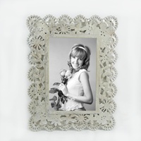 Peltro antico photo frame tedesco argento photo frame 4x6 photo frame