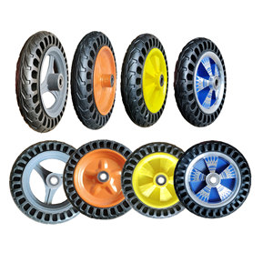 Xe đẩy bền 12 inch với bánh xe cao su và thép đặc các bộ phận thiết bị xử lý thiết yếu cho máy móc mới hoặc đã qua sử dụng - Product Image 1