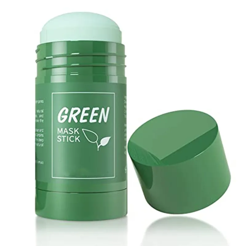 Low Price Organic Deep Cleaning OEM Green Tea Face Mask Stick For Women/Men Acne Treatment