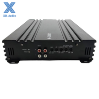 Amplifier mobil Mono Kelas D 1500W * 1CH dengan crossover dan equizer yang ditingkatkan sistem Audio mobil dengan harga kompetitif