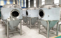 Cuve de fermentation conique de bière cuve de fermentation 500l