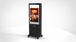 Affichage numérique couleur portable OEM de 21,5 pouces avec batterie rechargeable, écran LCD publicitaire avec texte pour usage intérieur - Product Image 4
