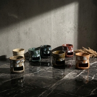Diffuseurs de cire en céramique pour huiles essentielles, parfum bois de santal, pour spa, décoration intérieure et relaxation