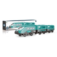 Train électrique urbain en plastique ABS, 2 formes assorties, jouet éducatif pour enfants, cadeau