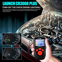 Herramienta de Diagnóstico Profesional CR3008 PLUS, Analizador de Motor, Herramienta de Escaneo OBD2, Lector de Códigos con Control Bidireccional