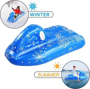 Modèle de voiture de course gonflable pliable en PVC pour enfants, tube à neige personnalisé pour l'hiver 2025 - Product Image 3