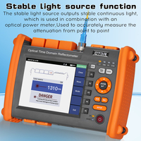 COMPTYCO A5280A/U OTDR multifonctionnel 1310/1550nm 32/30dB 120km avec OPM LS VFL RJ45 Tracker Écran tactile 4.3 Testeur OTDR fibre