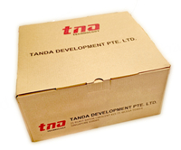 Module d'entrée sans fil TANDA TX3202E, communication LoRa, capteur de vibration en ABS, système d'alarme incendie, alarme stroboscopique, application Tuya