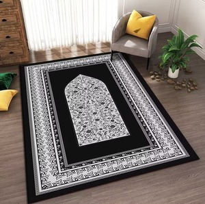 Tapis <span class=keywords><strong>de</strong></span> <span class=keywords><strong>prière</strong></span> musulman haut <span class=keywords><strong>de</strong></span> gamme <span class=keywords><strong>de</strong></span> style moyen-oriental pour salon, 70*110cm - Product Image 2