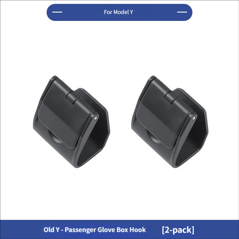for Model Y Passenger Side Glove Box Hook [2023-2024] 2-piece